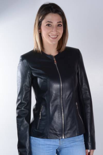 blouson cuir La Richarde UDL femme